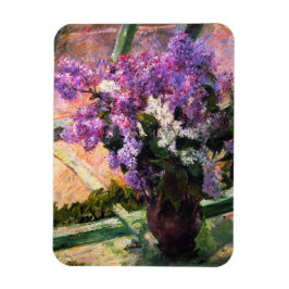 Mary Cassatt Lilacs Magnet
