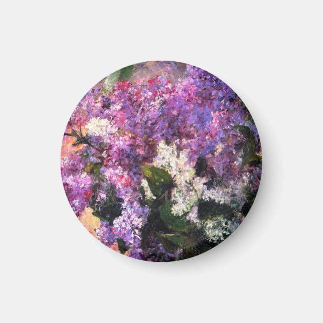 Mary Cassatt Lilacs Magnet (Framsidan)