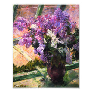 Mary Cassatt Lilacs Skriv ut Fototryck