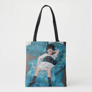 Mary Cassatt, Little Girl in a Blue Armstol Tygkasse