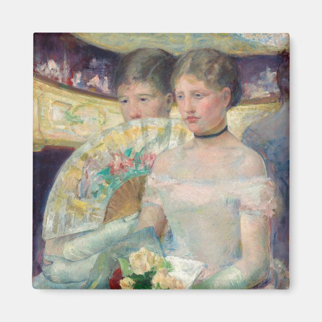 Mary Cassatt - Loge Magnet (Framsidan)