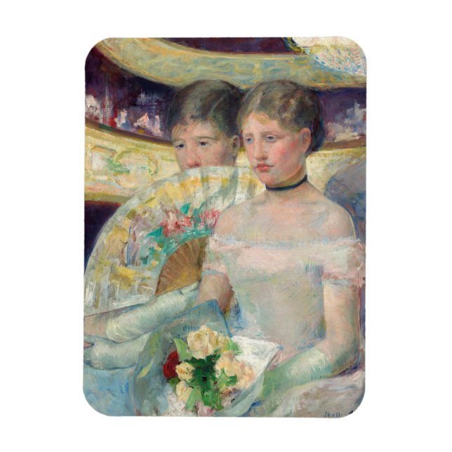 Mary Cassatt - Loge Magnet (Vertikal)