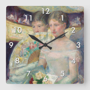 Mary Cassatt - Logen Fyrkantig Klocka