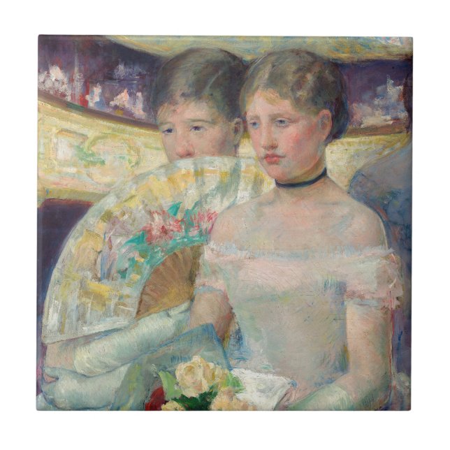 Mary Cassatt - Logen Kakelplatta (Framsidan)