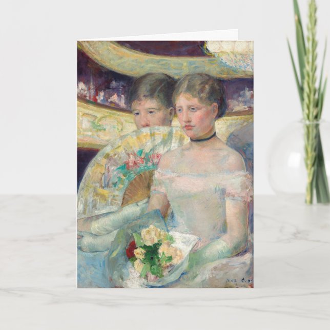 Mary Cassatt - Logen Kort (Framsida)