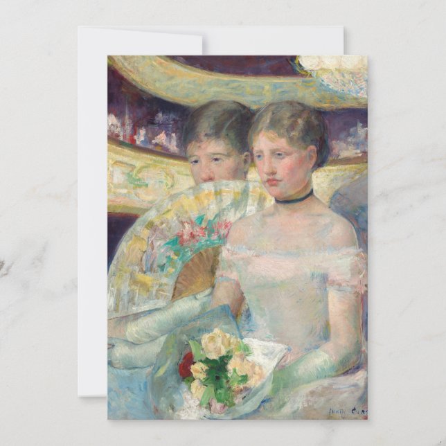 Mary Cassatt - Logen Tack Kort (Framsida)