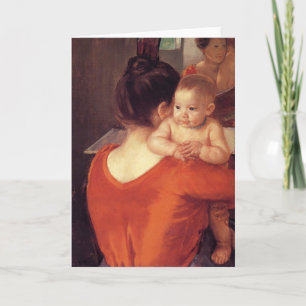 Mary Cassatt målning Kort