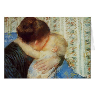 Mary Cassatt: Mor och barn Hälsningskort