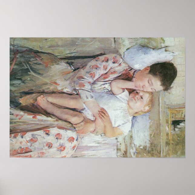 Mary Cassatt Painting Poster (Framsidan)