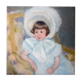 Mary Cassatt - Porträtt Louise-Aurore Villeboeuf Kakelplatta