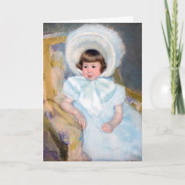 Mary Cassatt - Porträtt Louise-Aurore Villeboeuf Kort