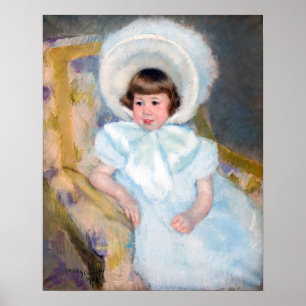 Mary Cassatt - Porträtt Louise-Aurore Villeboeuf Poster