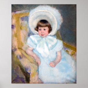 Mary Cassatt - Porträtt Louise-Aurore Villeboeuf Poster