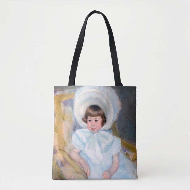 Mary Cassatt - Porträtt Louise-Aurore Villeboeuf Tygkasse (Framsida)