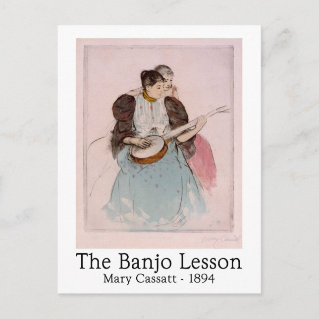 Mary Cassatt Postcard Vykort (Framsida)