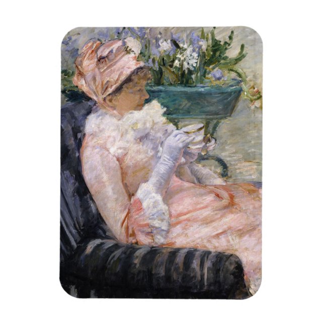 Mary Cassatt - Tekoppen Magnet (Vertikal)