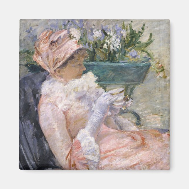 Mary Cassatt - Tekoppen Magnet (Framsidan)