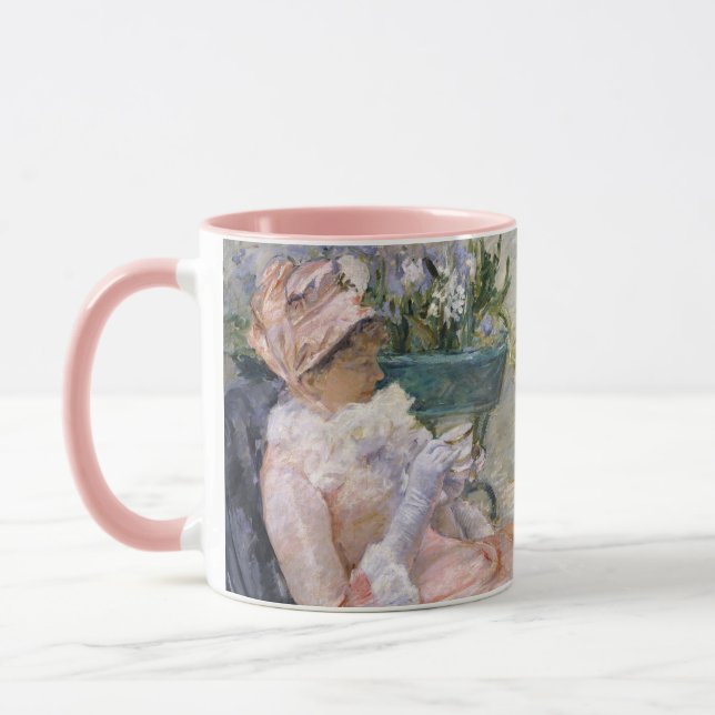 Mary Cassatt - Tekoppen Mugg (Vänster)