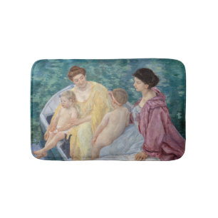 Mary Cassatt: Två mor och barn i båt Badrumsmatta