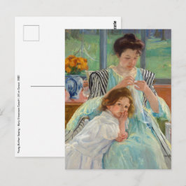 Mary Cassatt - Ung mor sy Vykort