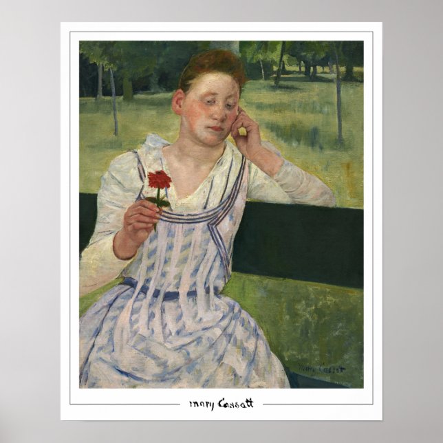 Mary Cassatt Zedign Art Affisch #347 (Framsidan)