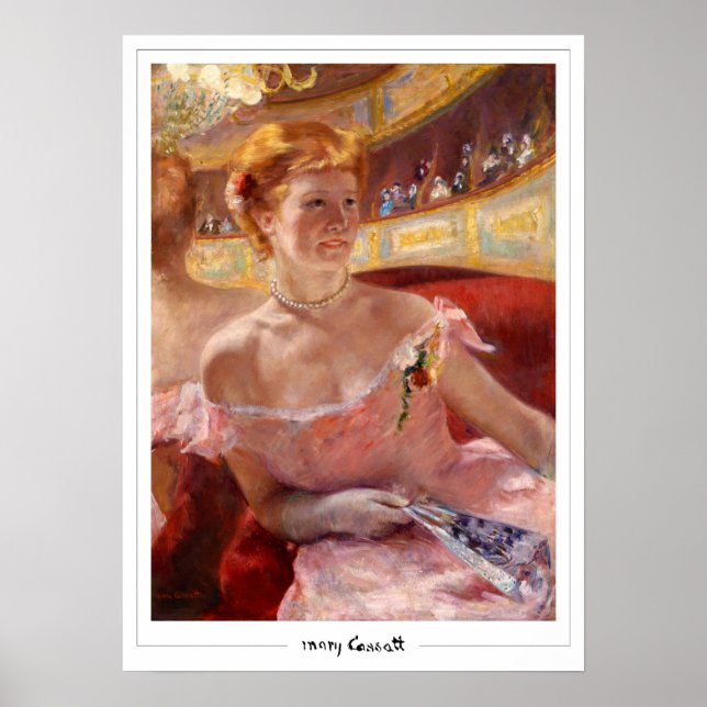Mary Cassatt Zedign Art Poster #10 (Framsidan)