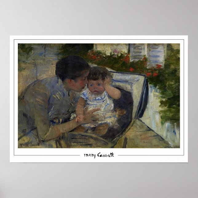 Mary Cassatt Zedign Art Poster #12 (Framsidan)