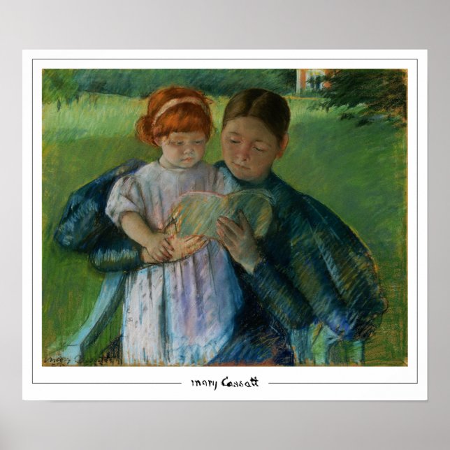 Mary Cassatt Zedign Art Poster #147 (Framsidan)