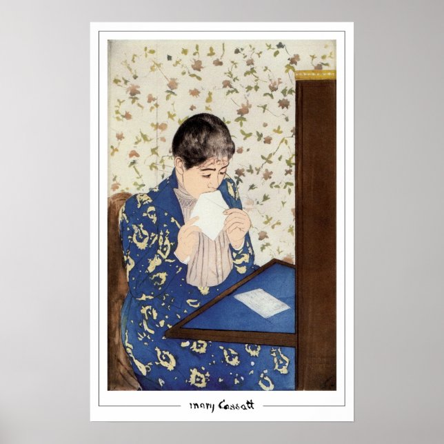 Mary Cassatt Zedign Art Poster #150 (Framsidan)