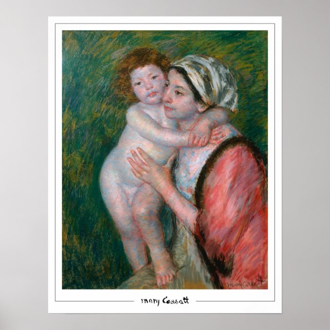 Mary Cassatt Zedign Art Poster #27 (Framsidan)