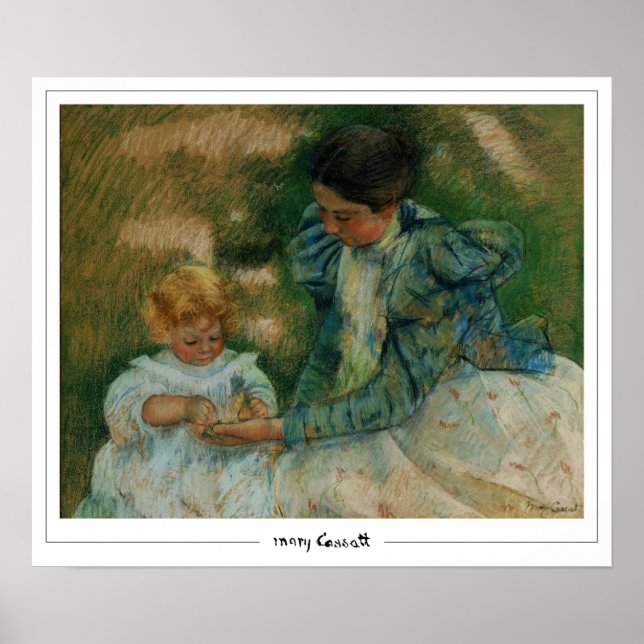 Mary Cassatt Zedign Art Poster #295 (Framsidan)