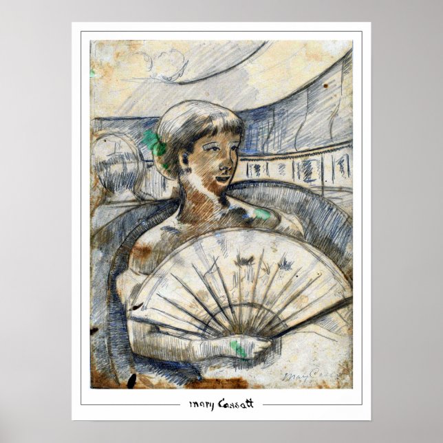 Mary Cassatt Zedign Art Poster #312 (Framsidan)