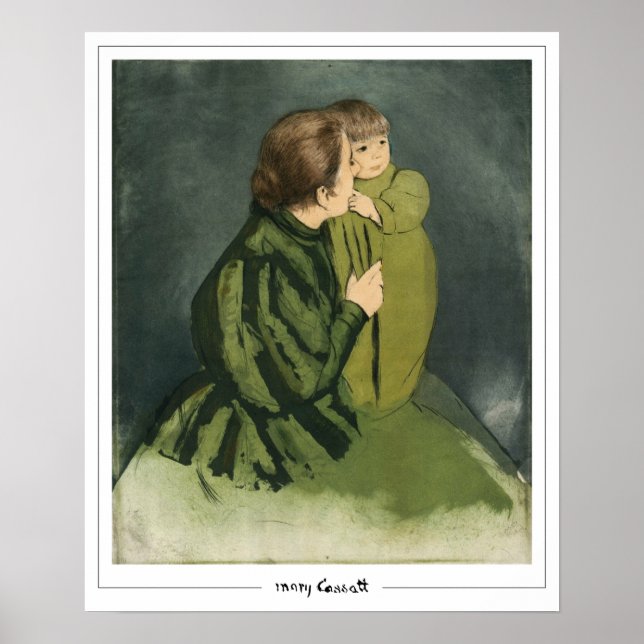 Mary Cassatt Zedign Art Poster #329 (Framsidan)