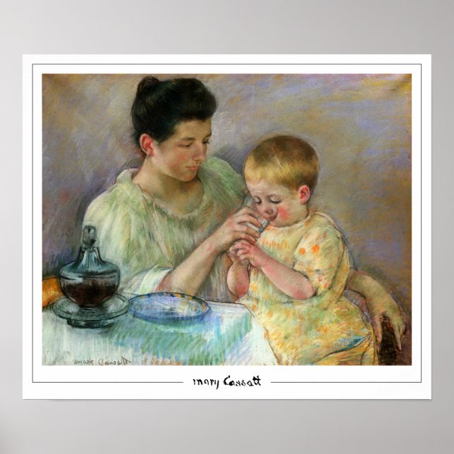 Mary Cassatt Zedign Art Poster #383 (Framsidan)