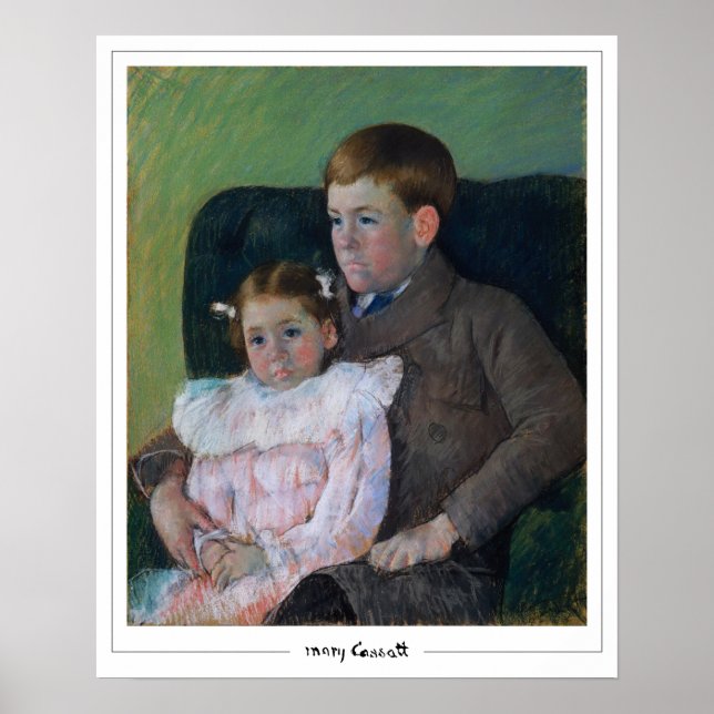 Mary Cassatt Zedign Art Poster #398 (Framsidan)