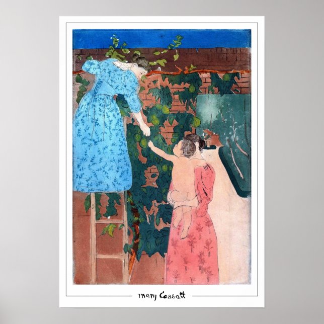 Mary Cassatt Zedign Art Poster #400 (Framsidan)