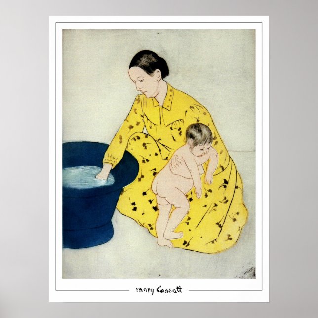 Mary Cassatt Zedign Art Poster #44 (Framsidan)