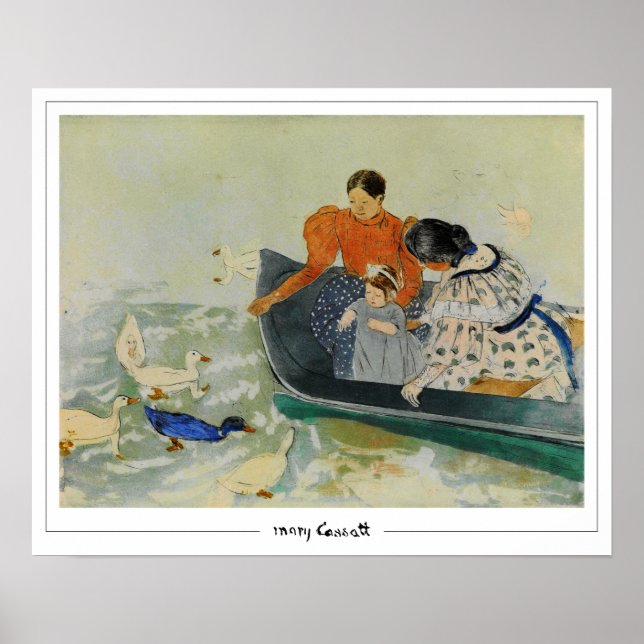 Mary Cassatt Zedign Art Poster #51 (Framsidan)