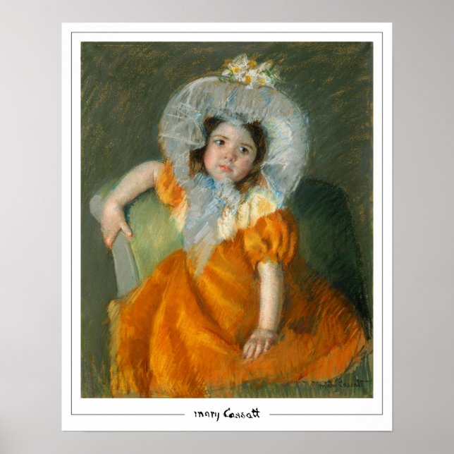 Mary Cassatt Zedign Art Poster #57 (Framsidan)
