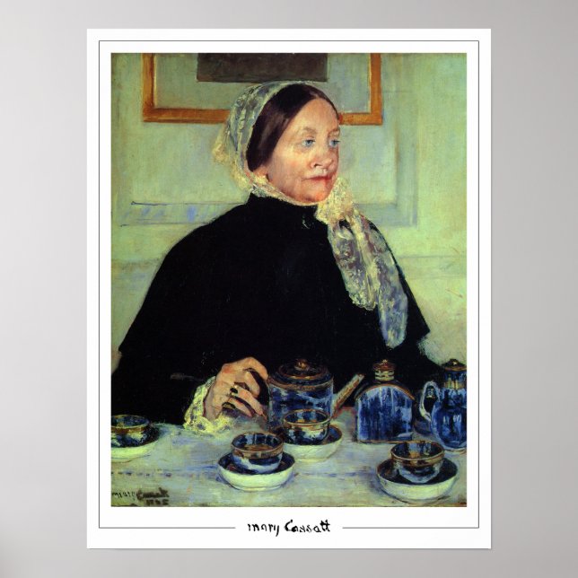 Mary Cassatt Zedign Art Poster #72 (Framsidan)