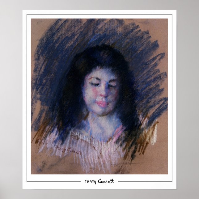 Mary Cassatt Zedign Art Poster nr 202 (Framsidan)