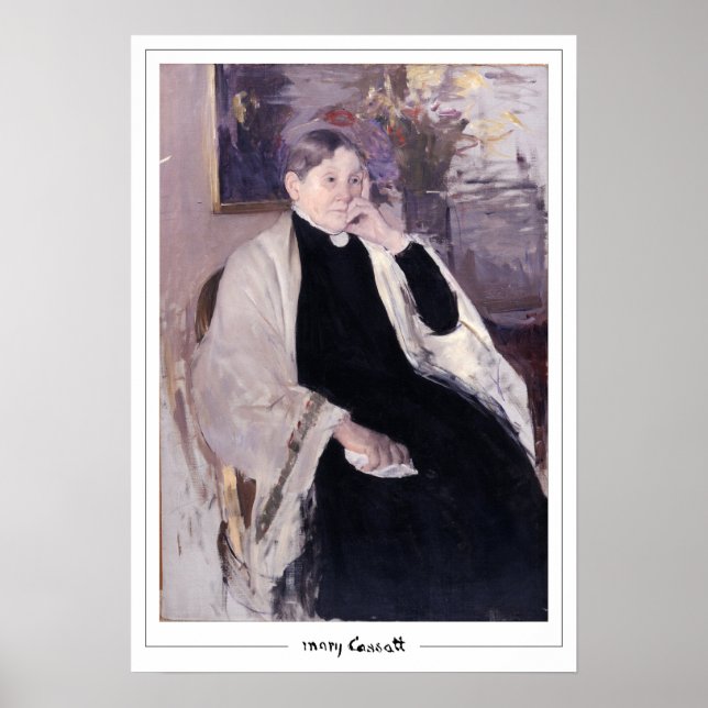 Mary Cassatt Zedign Art Poster nr 221 (Framsidan)