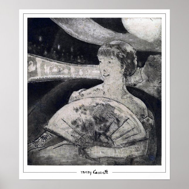 Mary Cassatt Zedign Art Poster nr 269 (Framsidan)