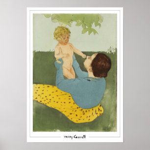 Mary Cassatt Zedign konstaffisch #14 Poster