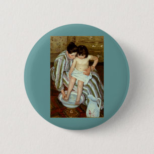 Mary Cassatt's The Child's Bath (cirka 1892) Knapp