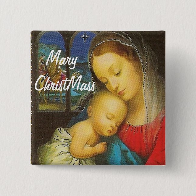 Mary ChristMass knäppas Knapp (Framsida)