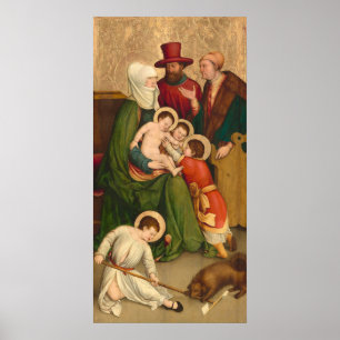 Mary Cleophas Bernhard Strigel Fine Art Poster