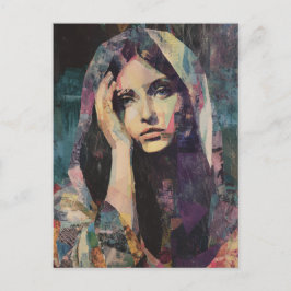 Mary Collage Vykort