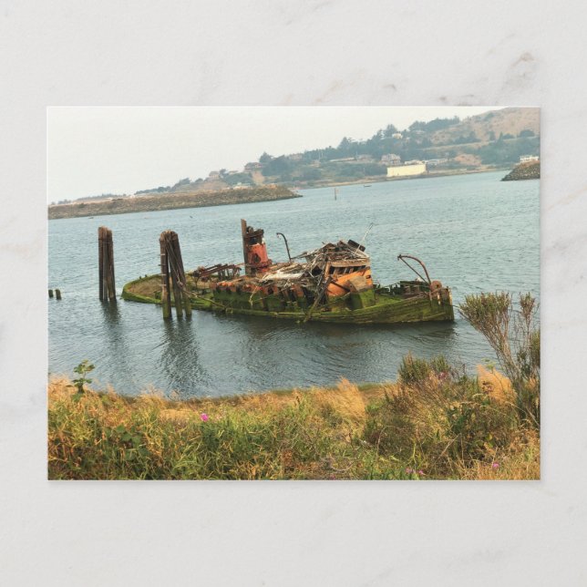 Mary D. Hume, Guld Beach, Oregon Vykort (Framsida)