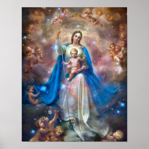 Mary, drottning av Änglar. Poster